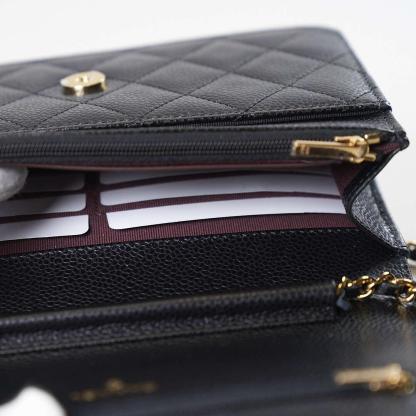 【CHANEL】 チェーンウォレット マトラッセ chain wallet